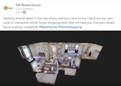 3D tour of TriPointe home 3D tour of TriPointe home