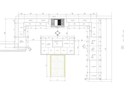 Custom kitchen design floorplan Custom kitchen design floorplan