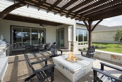 Provence backyard Provence backyard