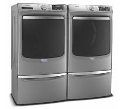 Maytag smart laundry washer-dryer pair Maytag smart laundry washer-dryer pair