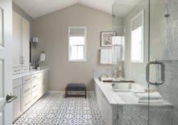 Bathroom in the Ultimate Z.E.N. Home by Thrive Home Builders, Denver Bathroom in the Ultimate Z.E.N. Home by Thrive Home Builders, Denver