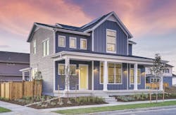 Street view of the Ultimate Z.E.N. Home by Thrive Home Builders Street view of the Ultimate Z.E.N. Home by Thrive Home Builders