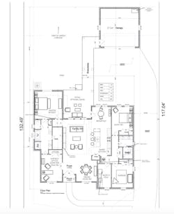 Floor plan for the WWYW Home, a 2020 BALA winner Floor plan for the WWYW Home, a 2020 BALA winner