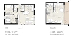 The Link floor plans The Link floor plans