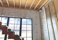 The New American Home 2021 wall insulation The New American Home 2021 wall insulation