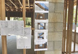 The New American Home 2021 floating stair drawings The New American Home 2021 floating stair drawings