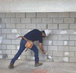 Insulating the walls of The New American Home 2021 Insulating the walls of The New American Home 2021