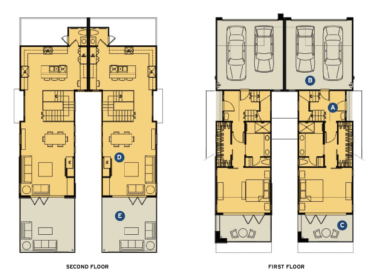 Duplex Home Floor Plans Duplex Home Designs Taylor Homes