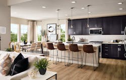 Kitchen in TRI Pointe's Adonea model Kitchen in TRI Pointe's Adonea model