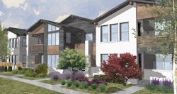 DTJ Design's Rendezvous Condos offer density while maintaining the look of single-family homes DTJ Design's Rendezvous Condos offer density while maintaining the look of single-family homes