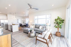 Arcadia Communities' Citrus Court Plan 2 model home interior Arcadia Communities' Citrus Court Plan 2 model home interior