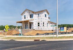 framed house framed house
