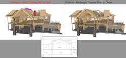 3D modeling to show trusses 3D modeling to show trusses
