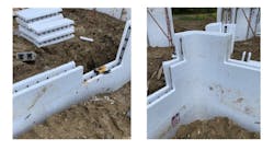 EEBA ICF walls and corner EEBA ICF walls and corner
