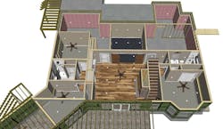 3D home model 3D home model