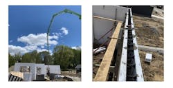 EEBA ICF walls being built EEBA ICF walls being built