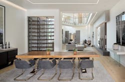 Veev prefab dining, interior Veev prefab dining, interior