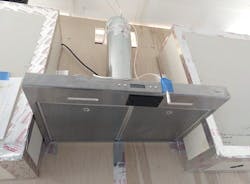 Smart range hood in development Smart range hood in development