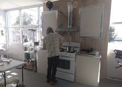 Testing smart range hood Testing smart range hood
