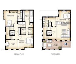 LCRA Villas at Ambassador townhomes, floor plans LCRA Villas at Ambassador townhomes, floor plans