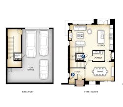 LCRA Villas at Ambassador townhomes, floor plans LCRA Villas at Ambassador townhomes, floor plans