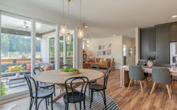 America at Home concept home, Barnaby, open plan living America at Home concept home, Barnaby, open plan living