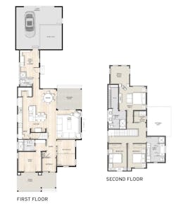 America at Home concept home, Barnaby, floor plans America at Home concept home, Barnaby, floor plans