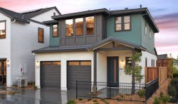 Plan 1 at One 90 by Dahlin Group, front elevation Plan 1 at One 90 by Dahlin Group, front elevation