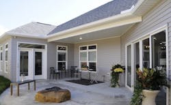 Sustainable, Healthier Home courtyard patio Sustainable, Healthier Home courtyard patio