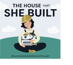Book cover, The House That SHE Built Book cover, The House That SHE Built