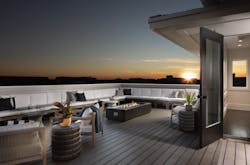 The New American Home 2022 roof deck The New American Home 2022 roof deck