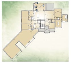TK Design Private Residence floor plan TK Design Private Residence floor plan