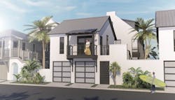 DTJ Design Lake Nona Custom home elevation DTJ Design Lake Nona Custom home elevation