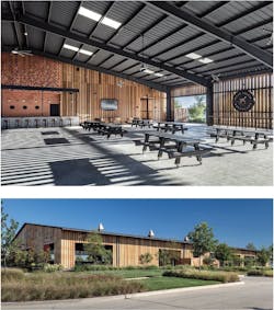 2021 BALA winner Pecan Square amenity buildings 2021 BALA winner Pecan Square amenity buildings