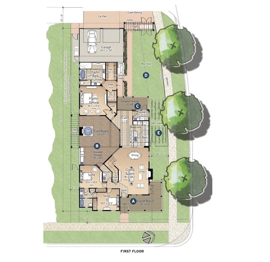 Outdoor Living Floor Plans