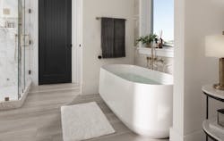 Bathtub in the primary bathroom of The New American Home 2022 Bathtub in the primary bathroom of The New American Home 2022