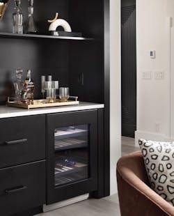 Bar and wine storage in The New American Home 2022 Bar and wine storage in The New American Home 2022