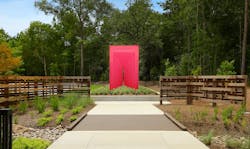 2022 Nationals Best Community Landscape winner, Artavia red sculpture 2022 Nationals Best Community Landscape winner, Artavia red sculpture