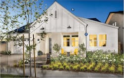 Dahlin Group single-family home Plan 1 elevation Dahlin Group single-family home Plan 1 elevation