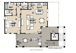 ADU design Peace River Estate, Plan A, floor plan ADU design Peace River Estate, Plan A, floor plan