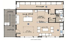 ADU design Peace River Estate, Plan B, floor plan ADU design Peace River Estate, Plan B, floor plan