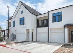 Hermosa Village multifamily rental development garage access Hermosa Village multifamily rental development garage access