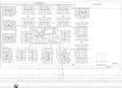 Hermosa Village multifamily rental development site plan Hermosa Village multifamily rental development site plan