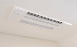 Mitsubishi Electric's EZ Fit ceiling cassette is a Pro Builder 2022 Top 100 product Mitsubishi Electric's EZ Fit ceiling cassette is a Pro Builder 2022 Top 100 product