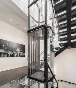 Savaria Vuelift elevator is a Pro Builder 2022 Top 100 product Savaria Vuelift elevator is a Pro Builder 2022 Top 100 product