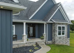 ProVia super polymer siding in dark colors is a Pro Builder Top 100 product ProVia super polymer siding in dark colors is a Pro Builder Top 100 product