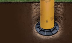FootingPad below-grade post foundations are a Pro Builder 2022 Top 100 product FootingPad below-grade post foundations are a Pro Builder 2022 Top 100 product