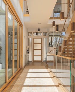 Luminosa custom home entry hall Luminosa custom home entry hall