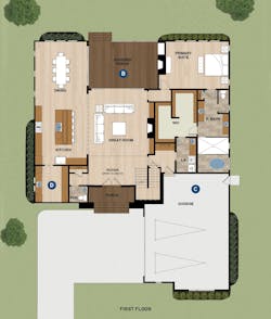 GMD Design Group floor plan for The Northwood GMD Design Group floor plan for The Northwood