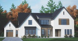 Elevation of multi-gen home design by GMD Design Group Elevation of multi-gen home design by GMD Design Group